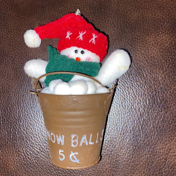 Snowman Christmas tree ornaments- set of three - Picture 4 of 4